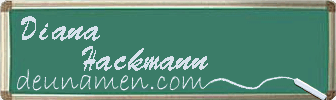 Diana Hackmann Visitenkarte
